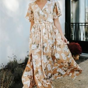 Baltic Born Sicily Satin Maxi Dress